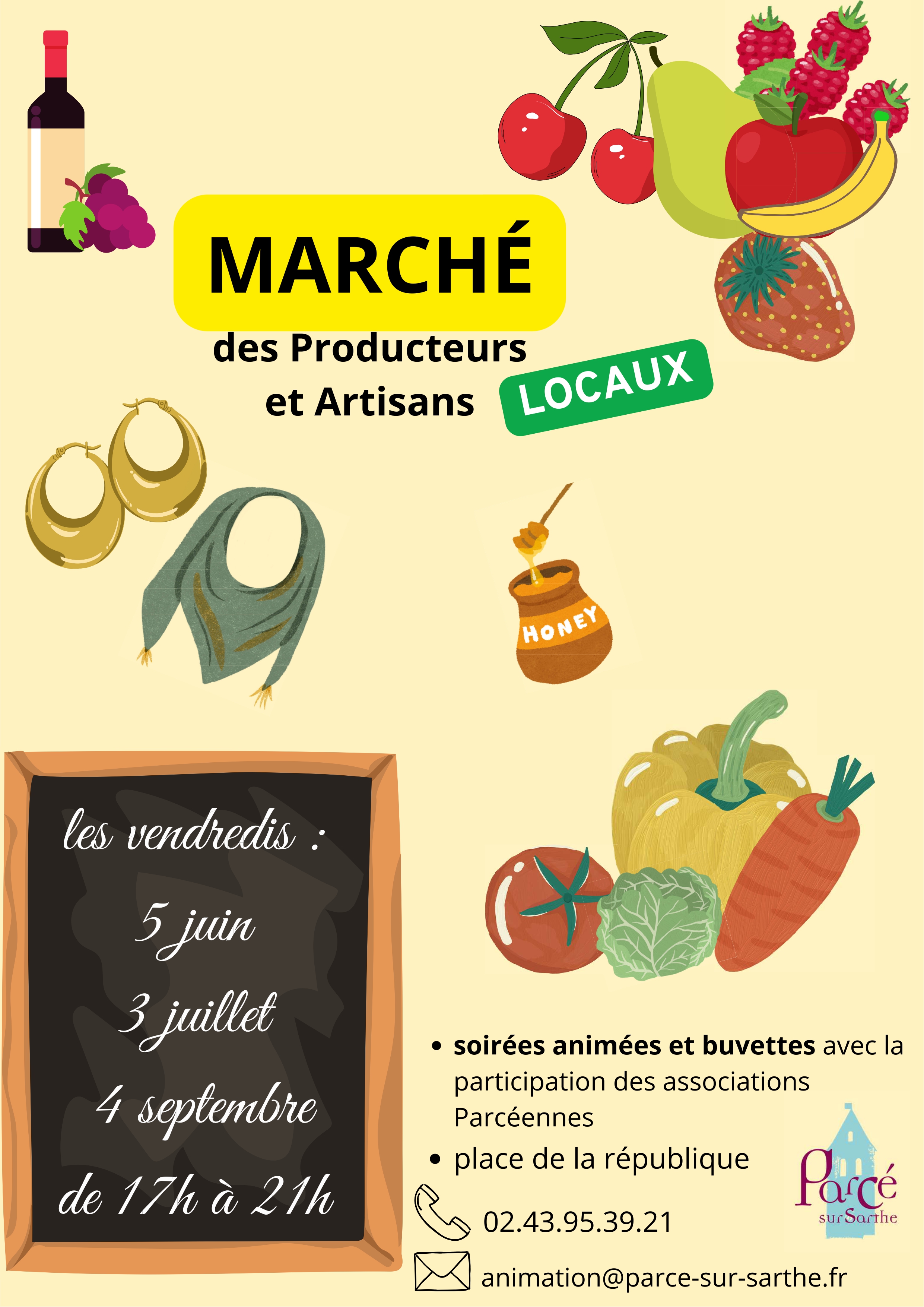 AFFICHE MARCHE 2026